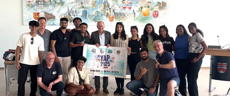 Junge Delegation aus Indien zu Gast im Kreis Paderborn 
